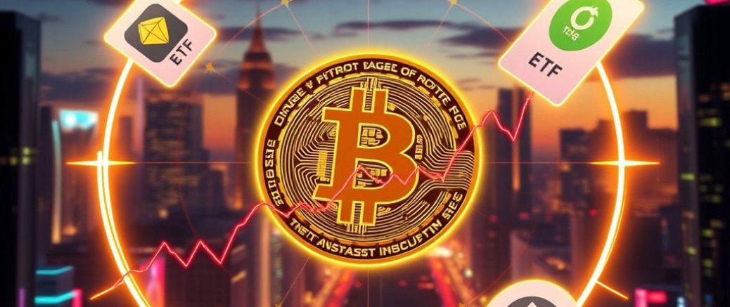 Bitcoin schwächet, ETFs und mehr