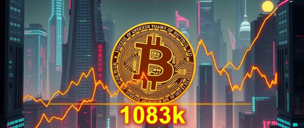 Bitcoin fällt unter 108k