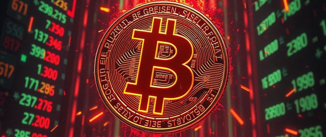 Bitcoin fällt auf Tiefststand